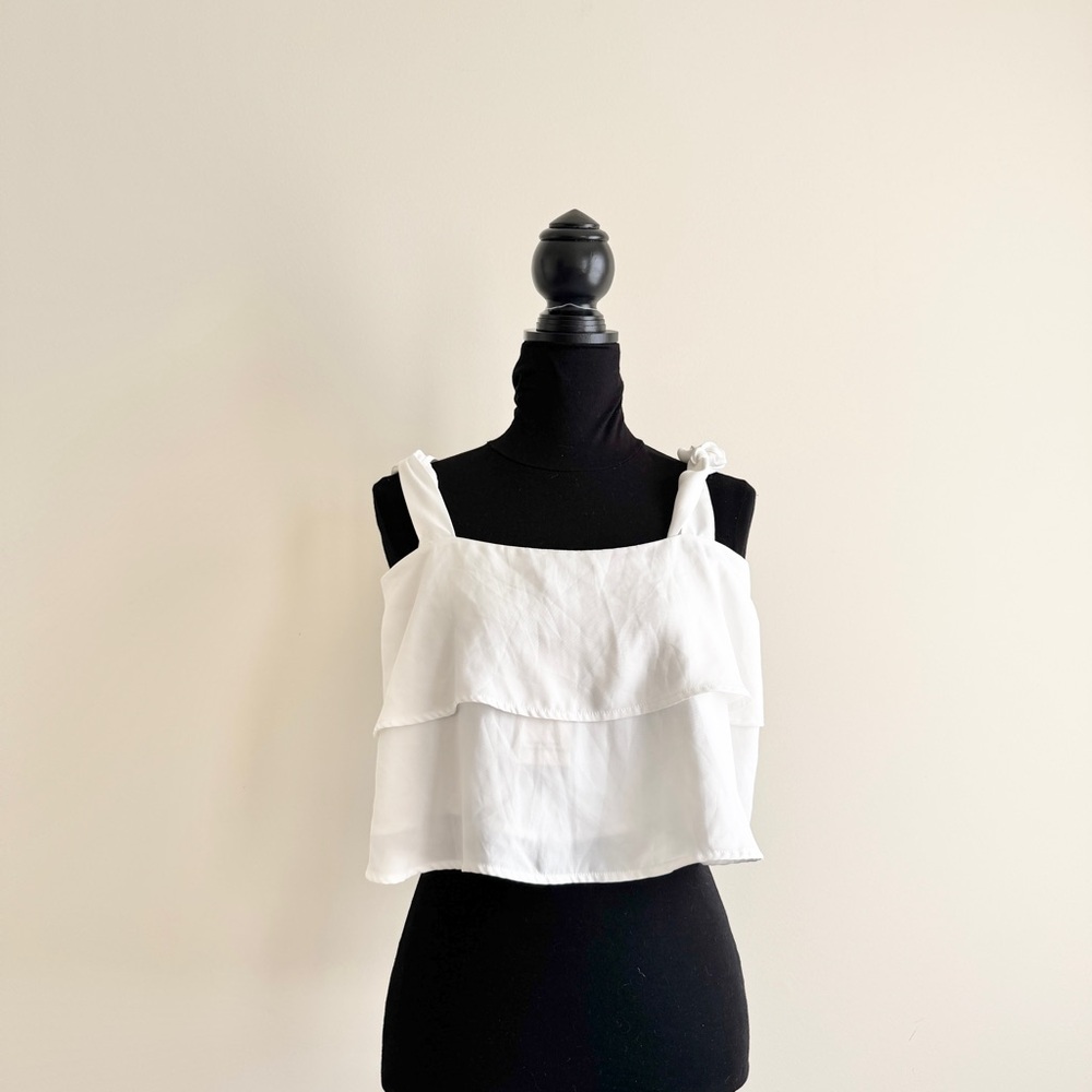 Vintage Tobi Tiered Tank Top – XS – NWT, tie bow straps
